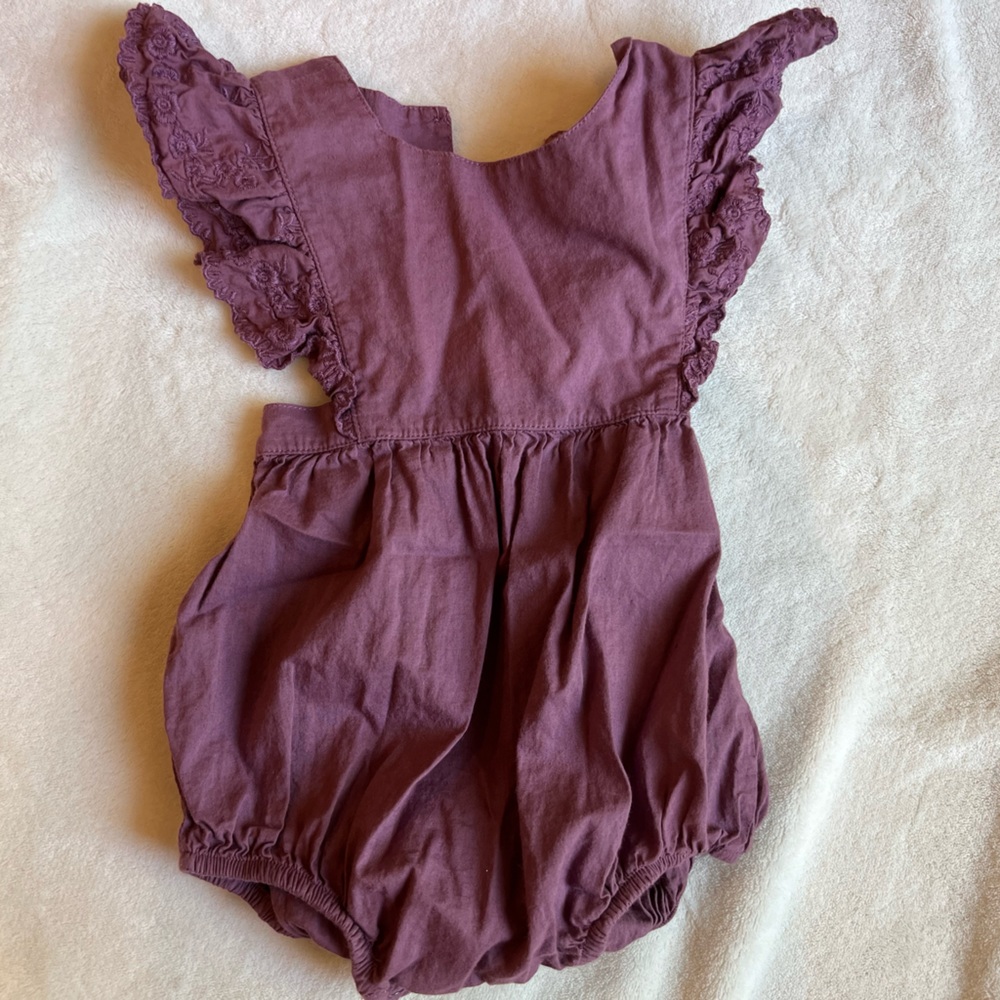 JAMIE KAY 6-12M Romper Purple
